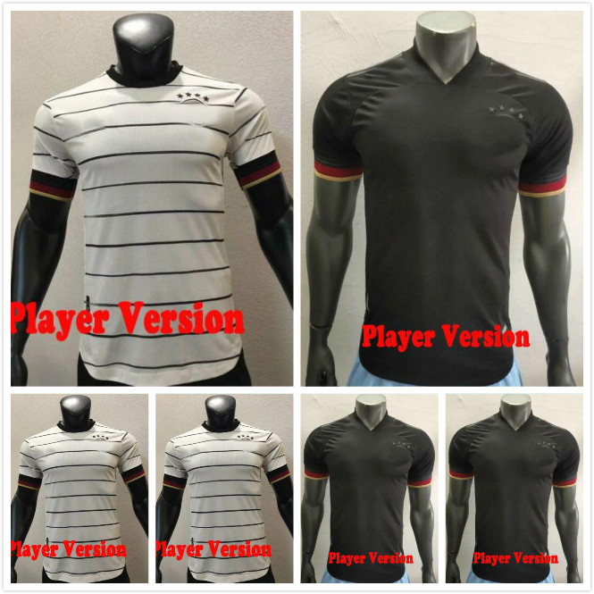 

Player version 2021 2022 Germany Soccer Jerseys TAH Gundogan HUMMELS GNABRY WERNER KROOS 20 21 KIMMICH REUS BRANDT HAVERTZ football shirt, Black;yellow