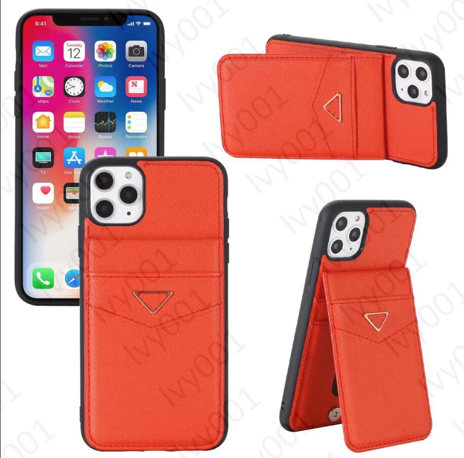 

P fashion designer phone case for iPhone 13 pro max 12 mini 11 pro X XR XS XSMAX 7 8 plus back shell with wallet support Cover Y04