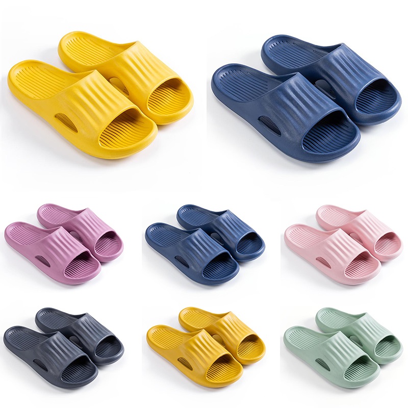 

summer slippers slides shoes d59 men women sandal platform sneaker mens womens red black white yellow slide sandals trainer outdoor indoor slipper 36-45, Color#1