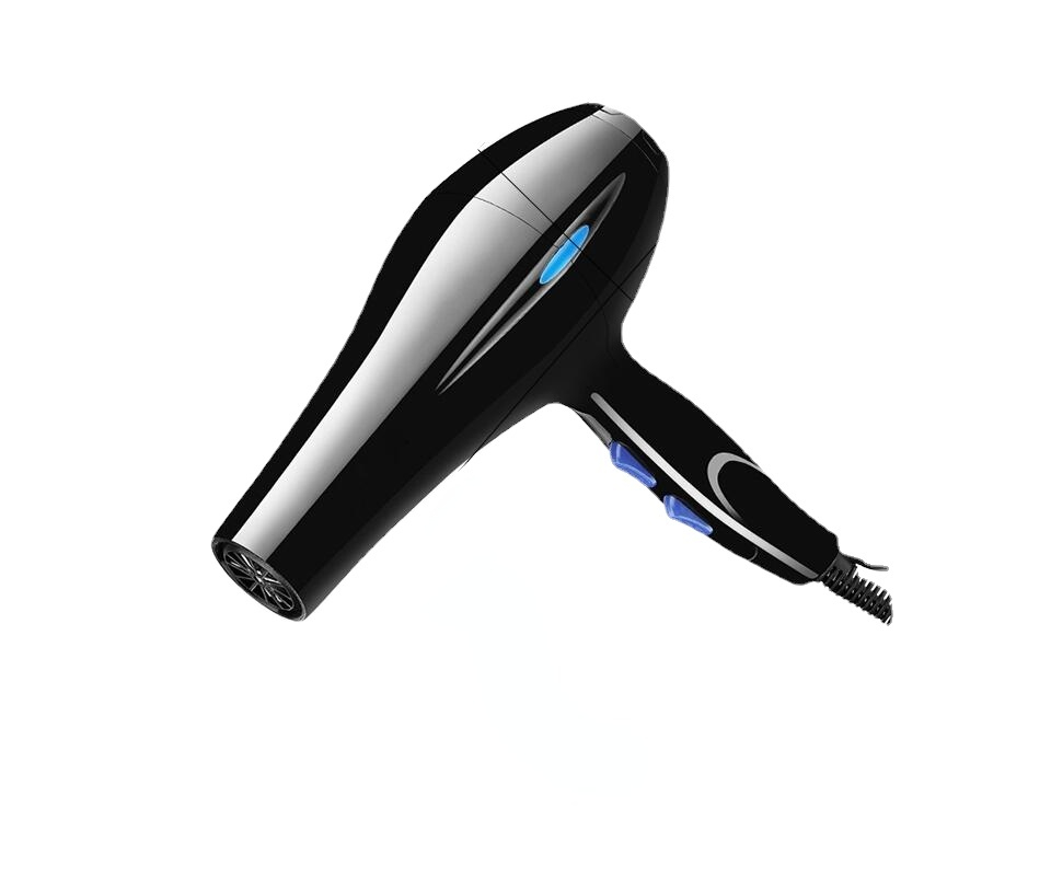 

Professional Powerful Hair Dryer Fast Heating Hot And Cold Adjustment Ionic Air Blow Dryer with Air Collecting Nozzel