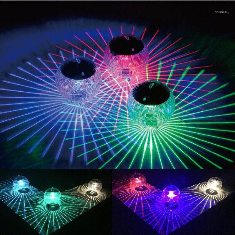 

Party Decoration Outdoor Solar Color Changing LED Floating Lights Ball Pond Pool Light Lantern