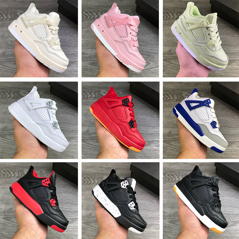 

Infant Sail SP 4S IV Childrens Basketball Shoes Bred Royal Blue Toddler Pink JD4 Trainers Pure Money White Boys LS Virgils Ablohing Muslin Black Gum Sneakers, #1