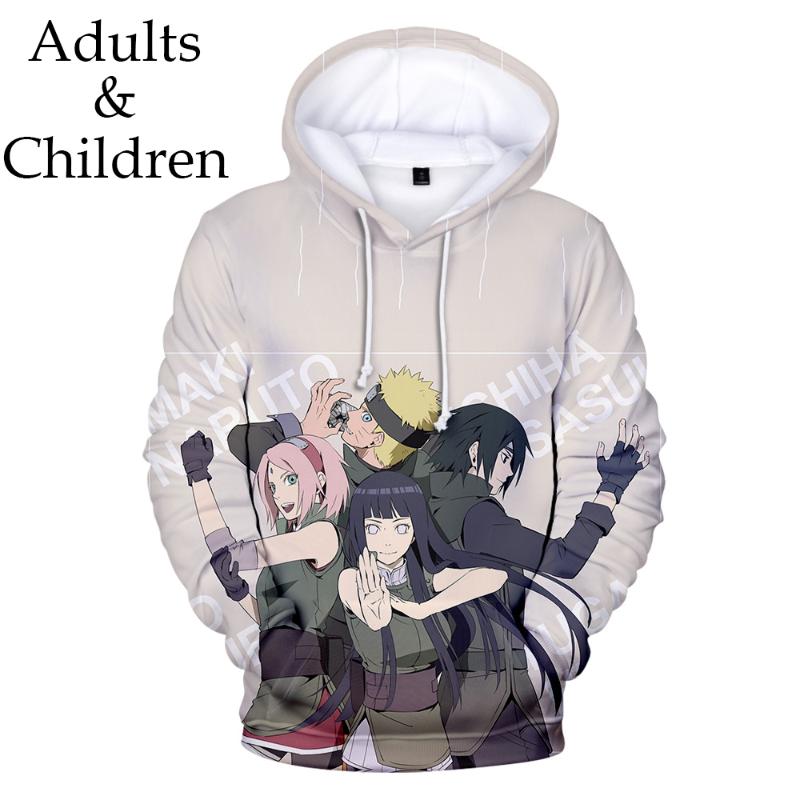 

Men's Hoodies & Sweatshirts 3D Cosplay Akatsuki Boy Girls Hoodie With Hat Oversized Autumn Anime Kids Hooded Casual Men Women Clothes