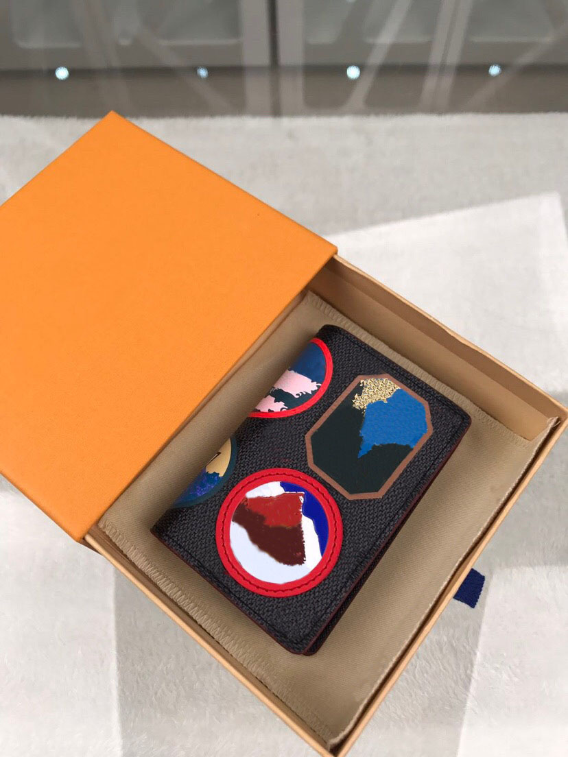 

Ladies zippy credit card wallets coin purse pouch borsa di lusso genuine leather wallet Empreinte Recto Verso portefeuille holder n60130 n60154 n60091, Red;black