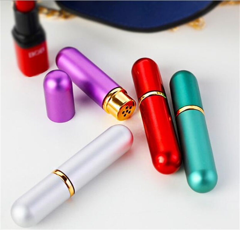 

Aluminum Blank diffuser Nasal Inhaler refillable Bottles For Aromatherapy Essential Oils With High Quality Cotton Wicks 2023 V2