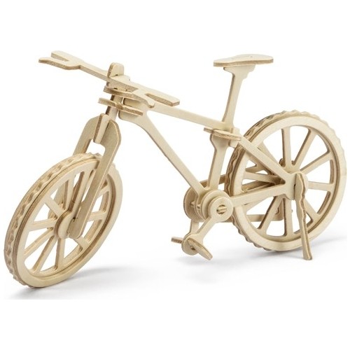 

Wooden Puzzles Holzpuzzle Jigsaw Board 3D Wooden Bicycle Jigsaw Puzzle 3D Puzzle Kinder Laser Version Children's Early Education Toys