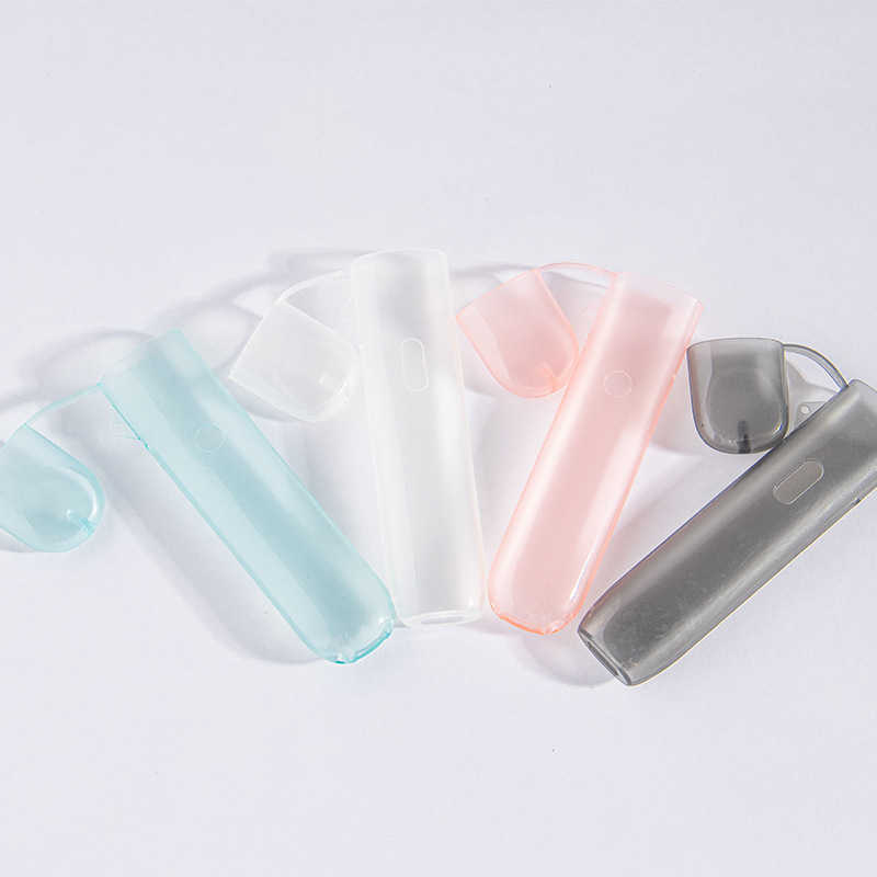 

Electronic cigarette set relax Yueke Ruike cover first fourth TPU fifth generation transparent protective