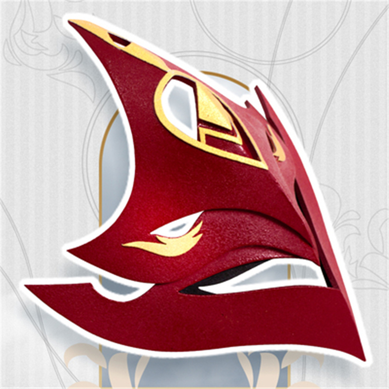

Costume Accessories2 Types Genshin Impact Tartaglia Cosplay Mask EVA Halloween Cosplay Props