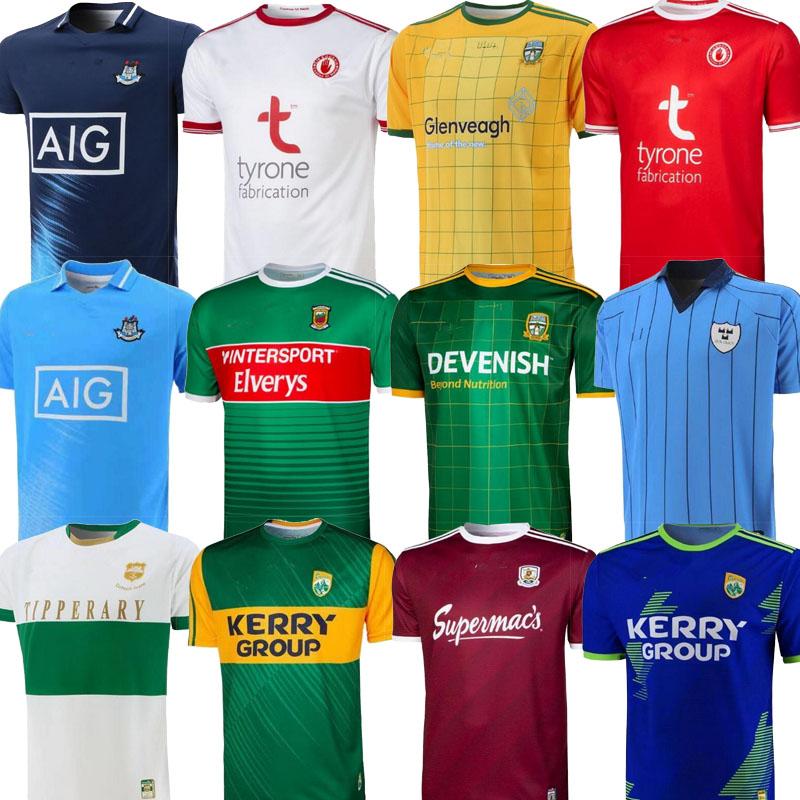 

20 21 Dublin GAA Home Rugby Jerseys 2021 CAILLIMH TIPPERARY ÃTH CLIATH shirt DAVID TREACY TOM CONNOLLY shirts S-5XL, Black;gray