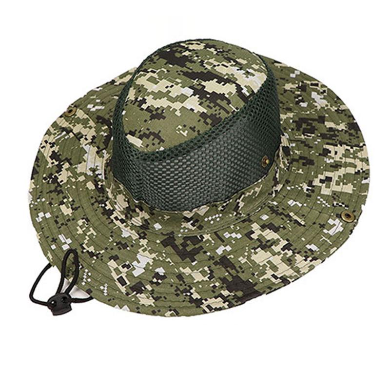 

Cloches Cap Travel Fishing Camping Bucket Hat Drawstring Cycling Men Women Casual Sun-proof Breathable Wide Brim Outdoor Activities, White gray