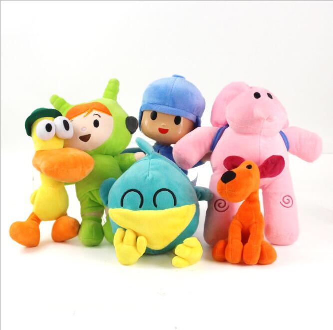

Plush Toy Little P You Pocoyo Barto Duck Puppy Lula Children's Gift, Mixed style