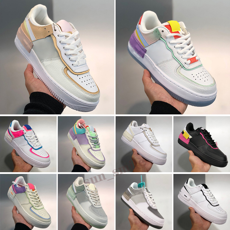 

Women shoes platform casual sneakers shadow pale ivory pastel mystic navy triple white black mens trainer fashion, Color 20