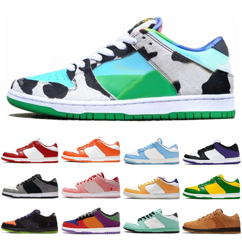 

2021 Dunk SB Travis Scotts Running Shoes Red Green White Designer Brand Black Parachute Beige Men Women Skate Sports Sneaker Size 36-45 po, Color 3