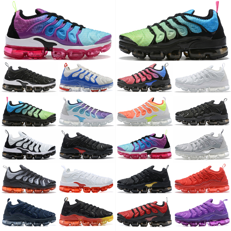 

2022 huarache TN Plus Running Shoes Men Women Black Bubblegum Yolk Cherry Cool Grey Neon Olive Pure Platinum Dark Blue Mens Womens Sports Trainers Sneakers 36-47, As photo 25