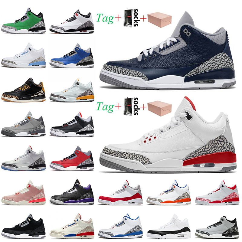 

2021 With Box Mens Jumpman 3s Basketball Shoes Georgetown Katrina UNC Cool Grey Court Purple Laser Orange Jth NRG Trainers Sneakers, Item33 mocha 40-47