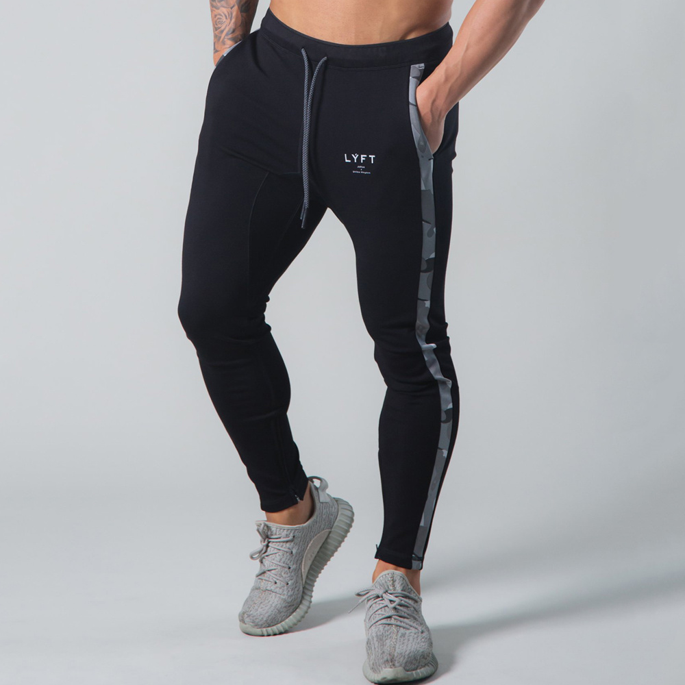 

Cotton Joggers Pants Men Running Sweatpants Skinny Track Gym Fitness Training Trousers Male Bodybuilding Workout Bottoms, Gray