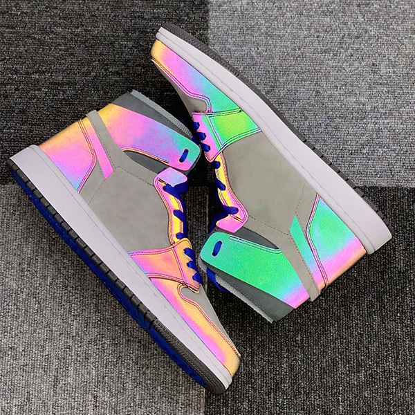 

2021 Bio X Jumpman 1 I Men Women High Basketball Shoes Civilist Reflective Chameleon High Quality Mens Trainers Thermography 1s Good Game