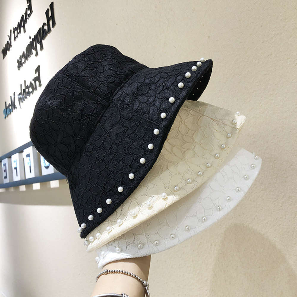 

Sun hat Summer sun visor hat with large lace brim, Blue;gray