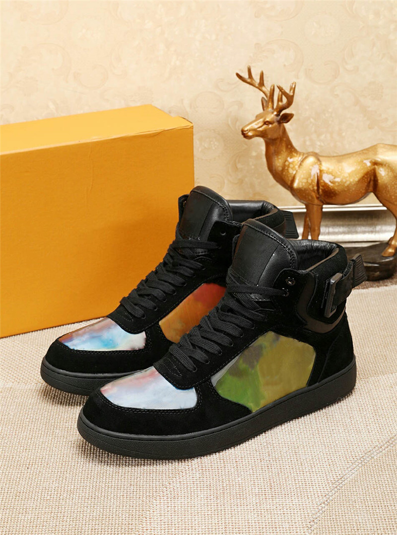 

Luxury designer Rivoli Casual Shoes sneaker boot rainbow trainer for Flower motifs vintage trainers With Box, Don't pay it