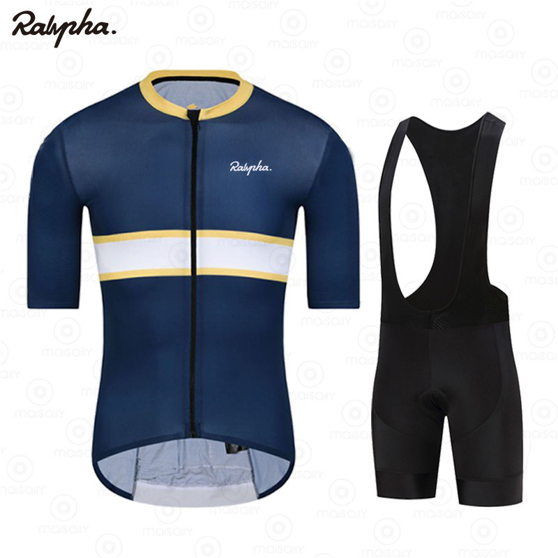 

Men's Tracksuits 2021 ralpha Pro Team sweater bicycle clothing bicycle clothing T-shirt bicycle clothing top shorts and bust set 0710, Summer shorts 11