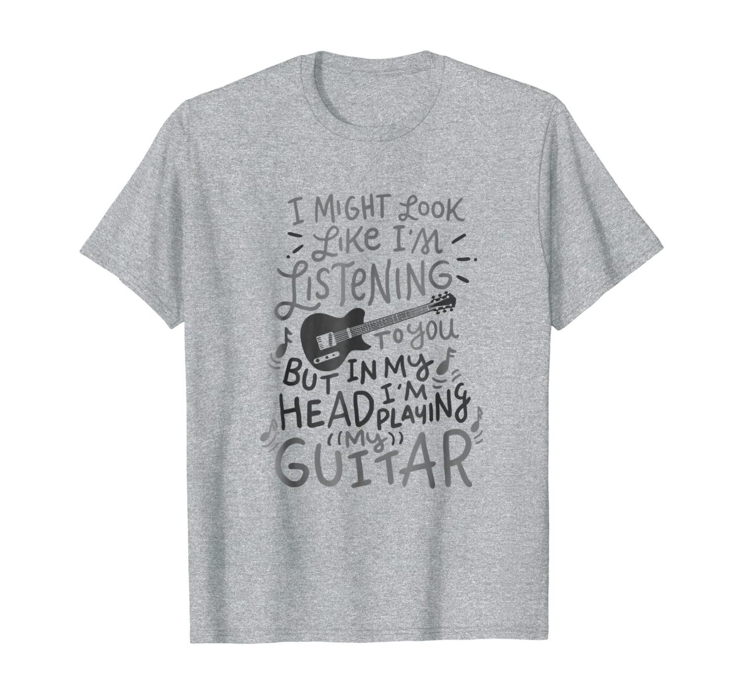 Funny Guitar Player T-Shirt Music Lover Guitarist Shirt Gift-image-703273140