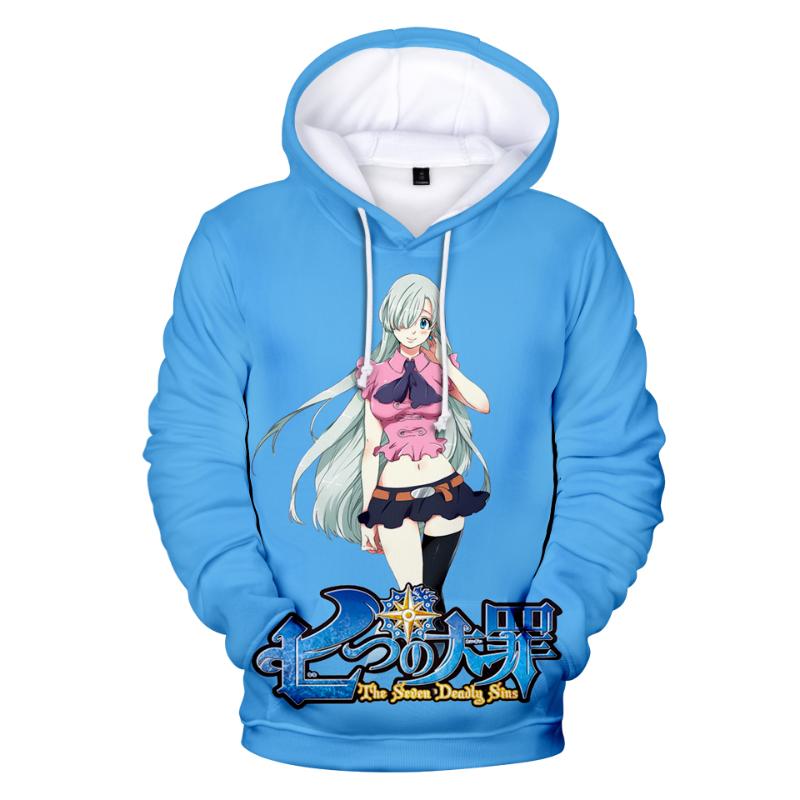 

Men's Hoodies & Sweatshirts Nanatsu No Taizai The Seven Deadly Sins 3D Men Women Anime Casual Sweatshirt