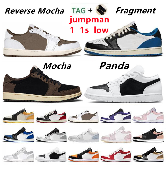 

Jumpman 1s Low Womens Mens Basketball Shoes Fragment UNC Wolf Grey Reverse Mocha University Blue Jordan 1 Panda Crimson Tint Arctic Punch Jordan1s Sports Sneakers, I need look other product