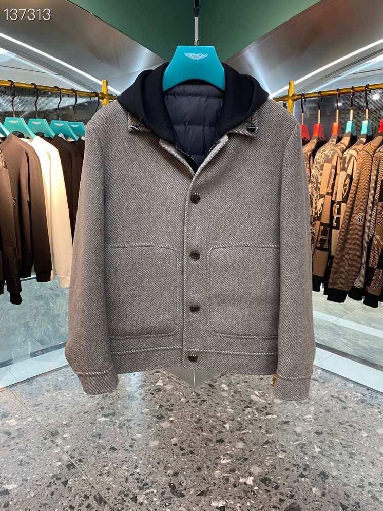 

Men's Jackets Rk1385 Fashion Coats & 2021 Runway Luxury European Design Party Style Clothing, Gray