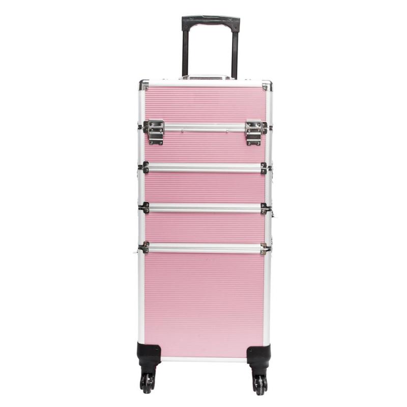 

The Four-in-one Pink Cosmetic Case Can Be Dragged And Moved Easily 180821209 Bags & Cases
