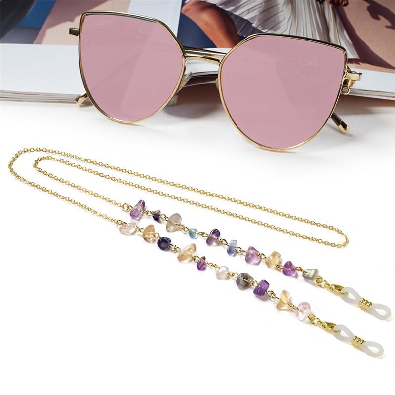 

Sunglasses Frames Fashion Acrylic Beads Glasses Chains Colorful Beaded Chain Lanyards Eyewear Cord Holder Neck Strap