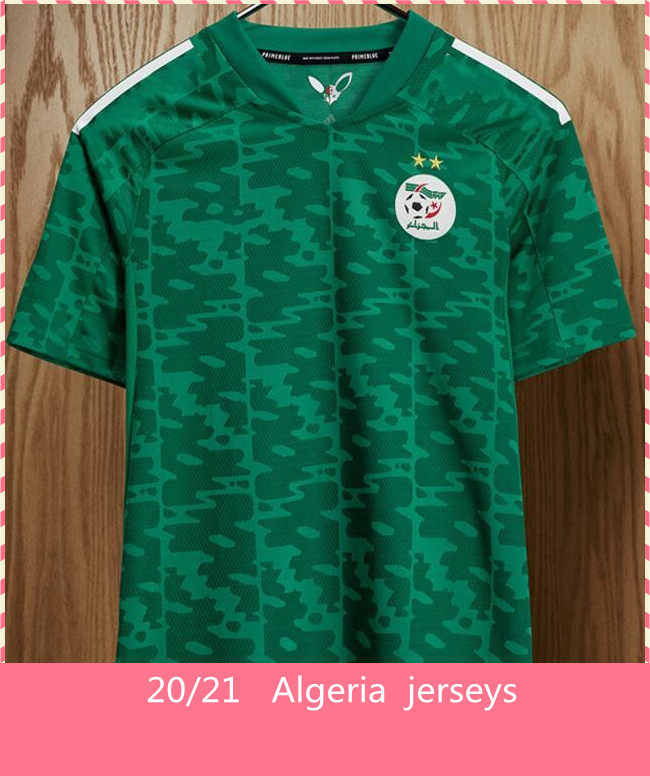 

Algerie Soccer Jersey 2021 Home Away MAHREZ BOUNEDJAH FEGHOULI BENNACER ATAL Algeria Football Shirt, Black;yellow