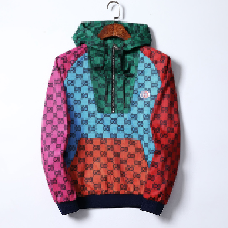 

Mens Designer Jacket Striped G Print Pocket Wind Casual Baseball Jackets Zipper Hoodies Coats, 01