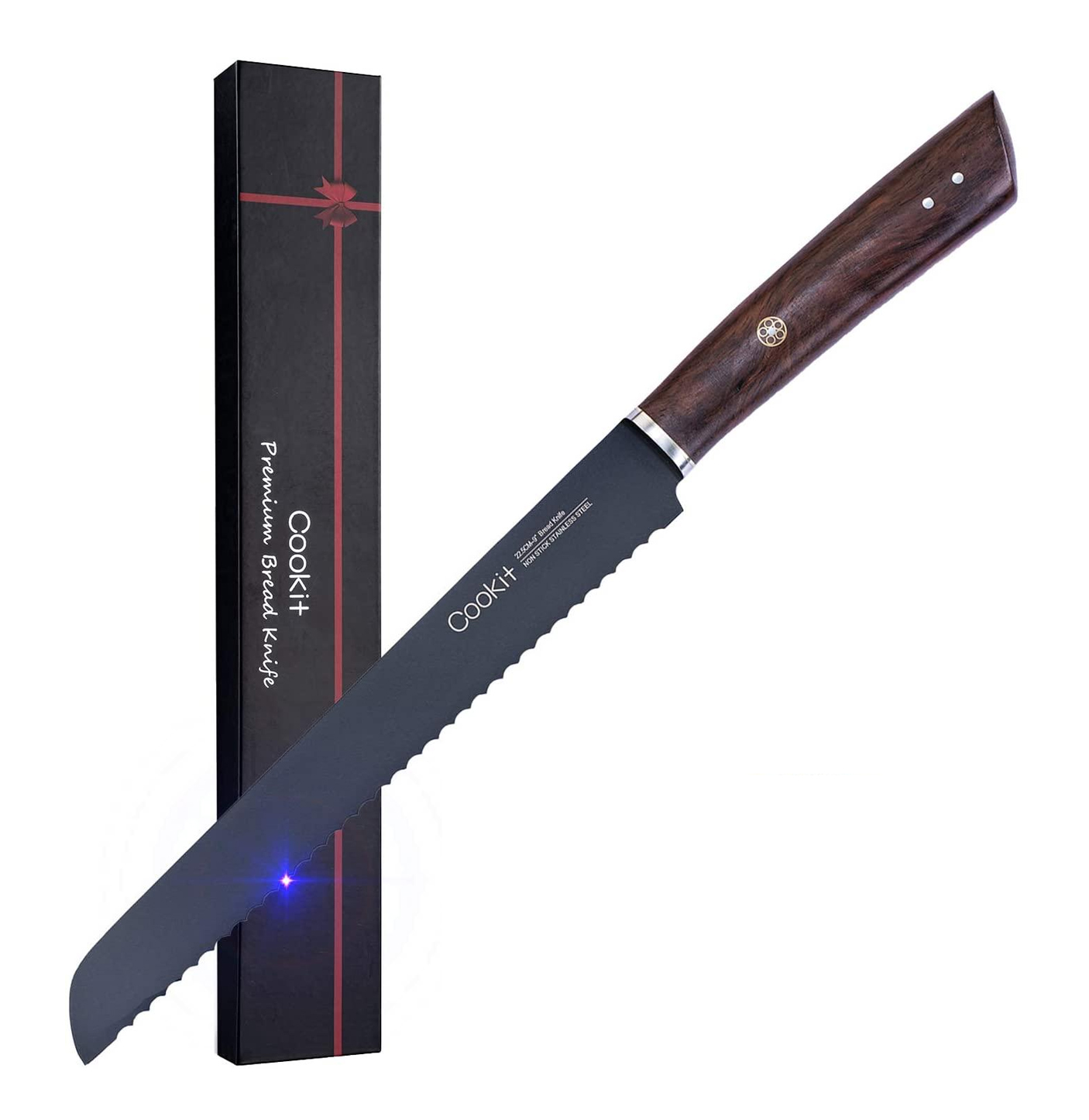 

9 Inch Bread Knife Steel Slice Cutting Cake Rectangular Stainless Steel Kitchen Baking Tools(The logistics price Pls Contact us)