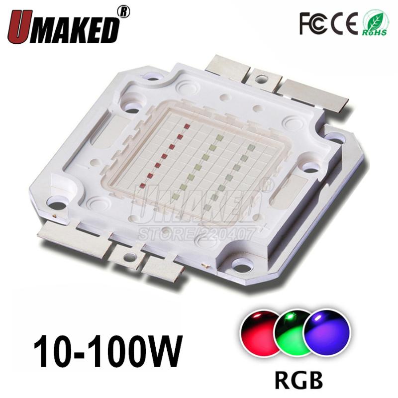 

Light Beads High Power Brightness LED Chip 10W 20W 30W 50W 100W RGB Color For Floodlight Lamp Spot COB Chips