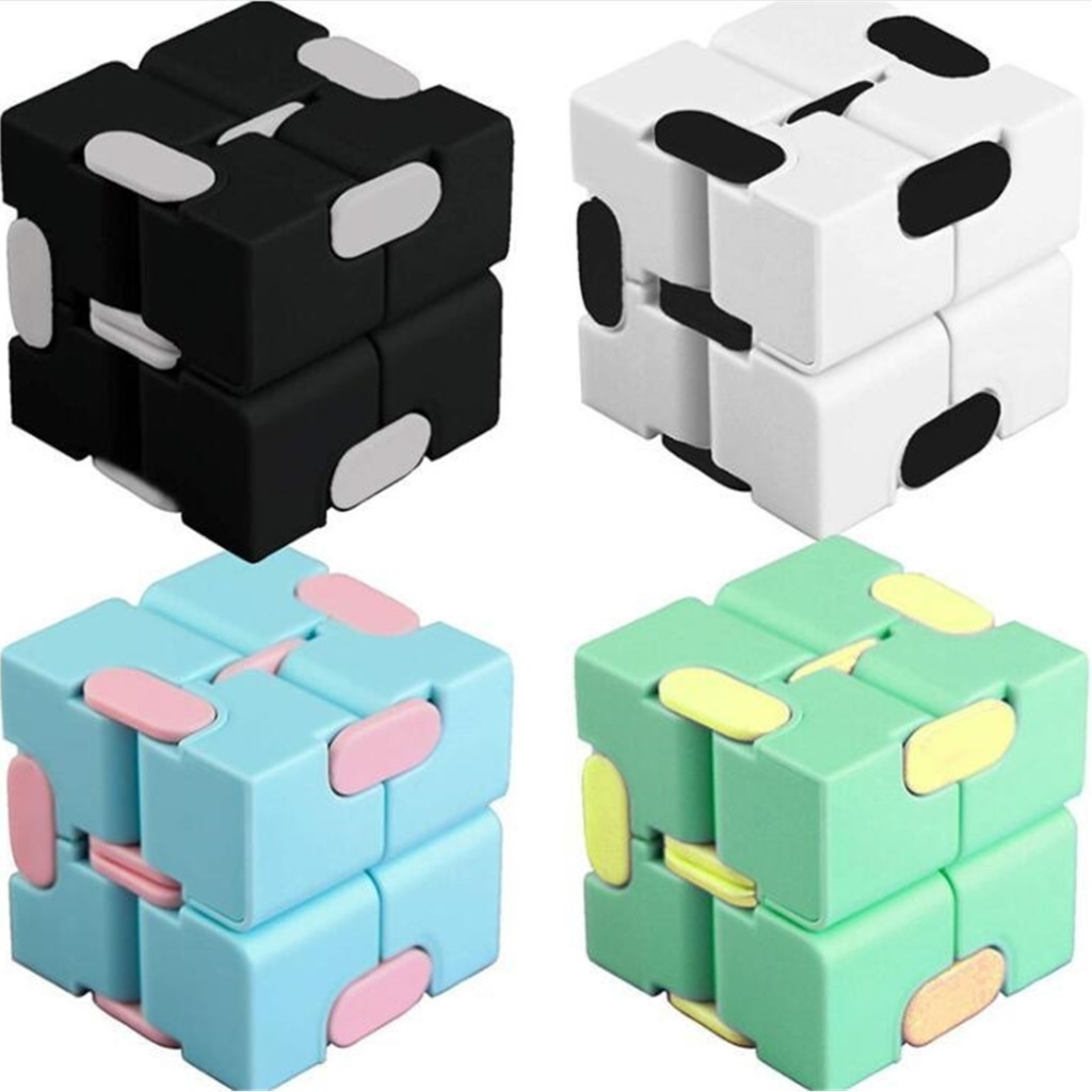 

Magic Infinite Cube Stress Relief Infinity Toys Finger Fun Sensory Flip Puzzle Infinites ADHD Infinite Cubes Anxiety Reliever Kids Toy H41KCVY