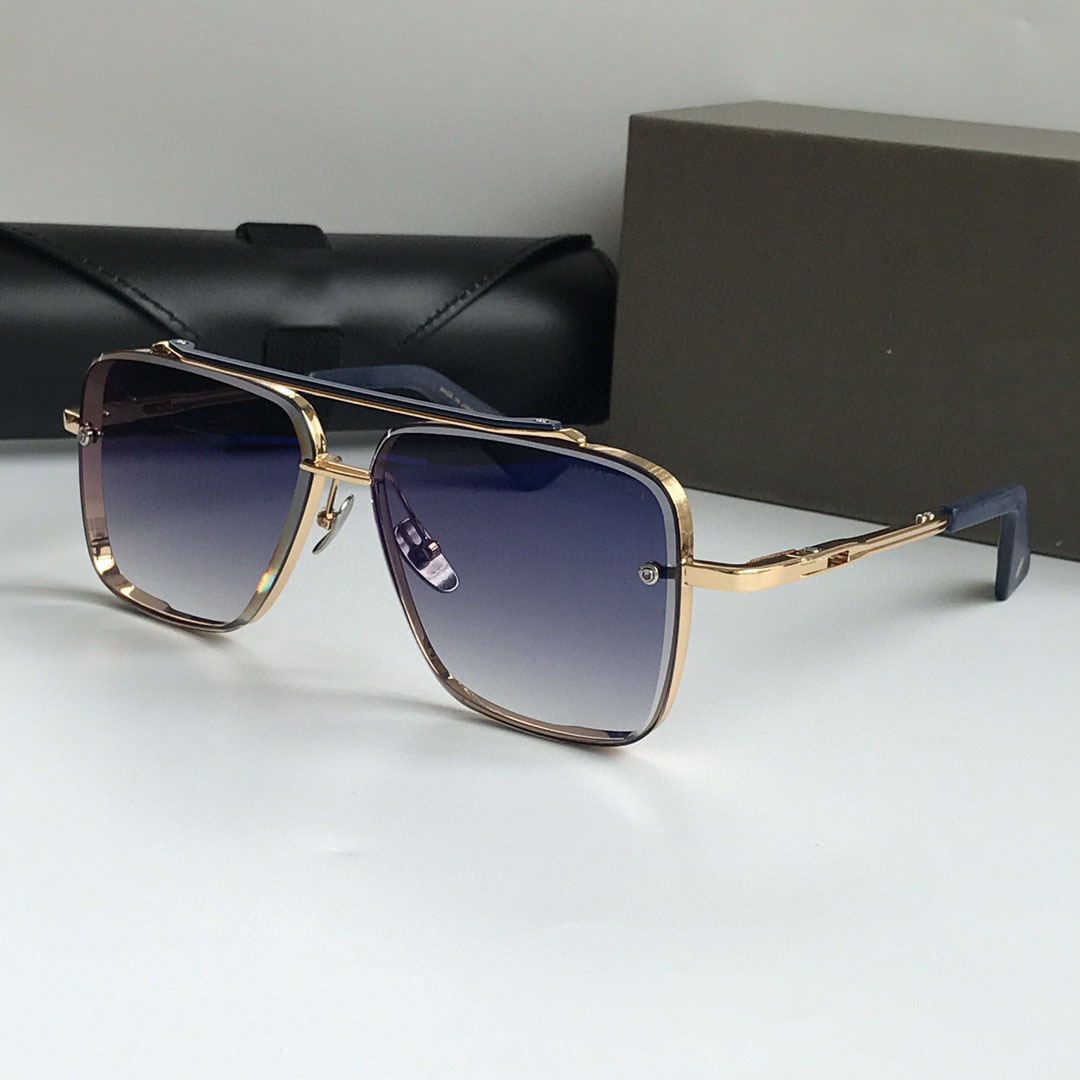 

A DITA Mach Six Top Original high quality Designer Sunglasses for mens famous fashionable retro luxury brand eyeglass Fashion design women glasses with case AAA
