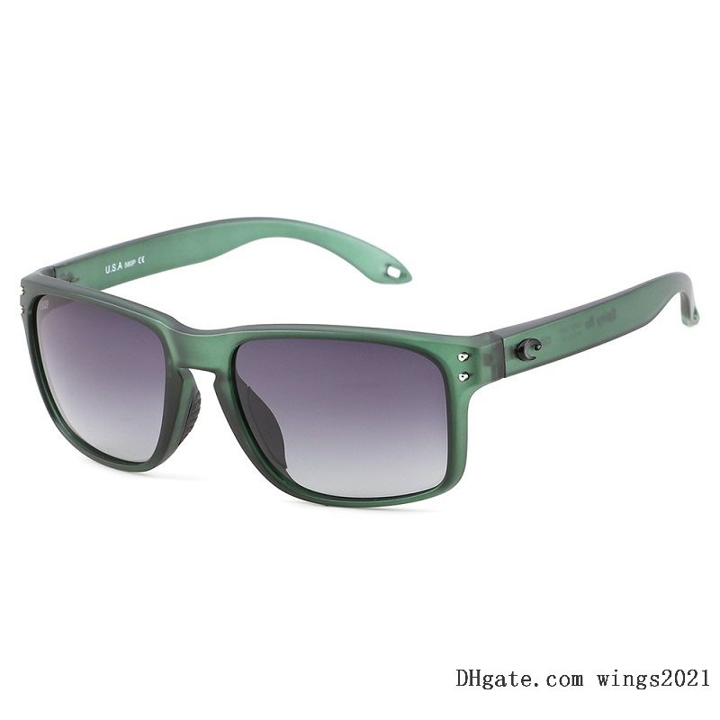 

Classic Costa Sunglasses for Men Luxury Designers Sun Glasses UV400 High-quality Polarized PC Lens 580P Color Coated TR-90 Frame - Model 18087, White;black