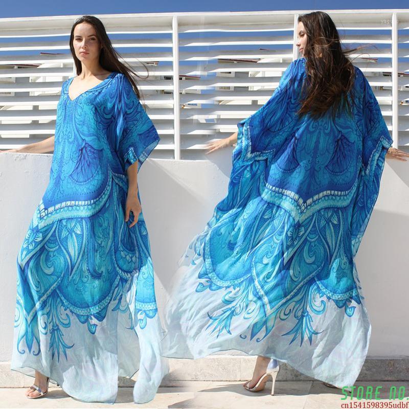 

Women's Swimwear V Neck Long Beach Cover Up Pareos De Playa Mujer Wear Plus Size Bikini Robe Plage Sarong Tunic #Q669, Q638-669