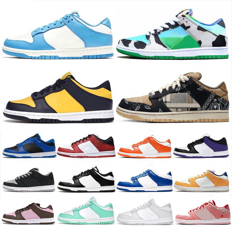 

Dunks Low Running Shoes Coast Michigan for men women Chunky Dunky University Blue Syracuse Valentines Day womens Classic Lows trainers outdoor sports sneakers, Colour # 42