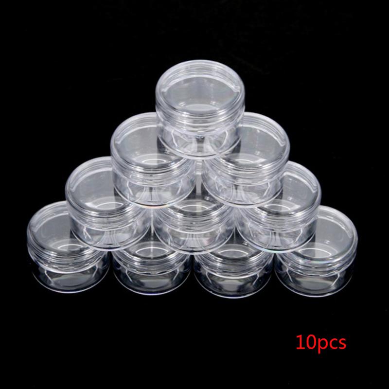 

Storage Bottles & Jars Travel Bottle Lotion Containers 10pcs Portable Refillable Plastic Mini Face Cream Container Convenient