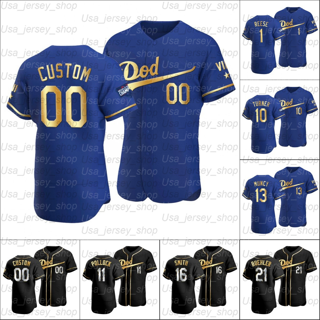 

2021 Gold Program Jersey Trevor Bauer Jerseys 50 Mookie Betts Clayton Kershaw Justin Turner David Price 13 Max Muncy 7 Julio, Youth/blue