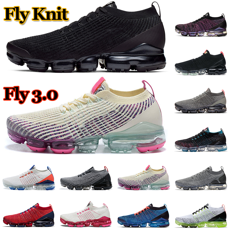 

fly 3.0 men running shoes knit women Triple White Black Snakeskin oreo Grey Crimson South Beach USA Zebra Mens Trainers Sports Sneakers, 3.0 36-45 deep royal blue volt