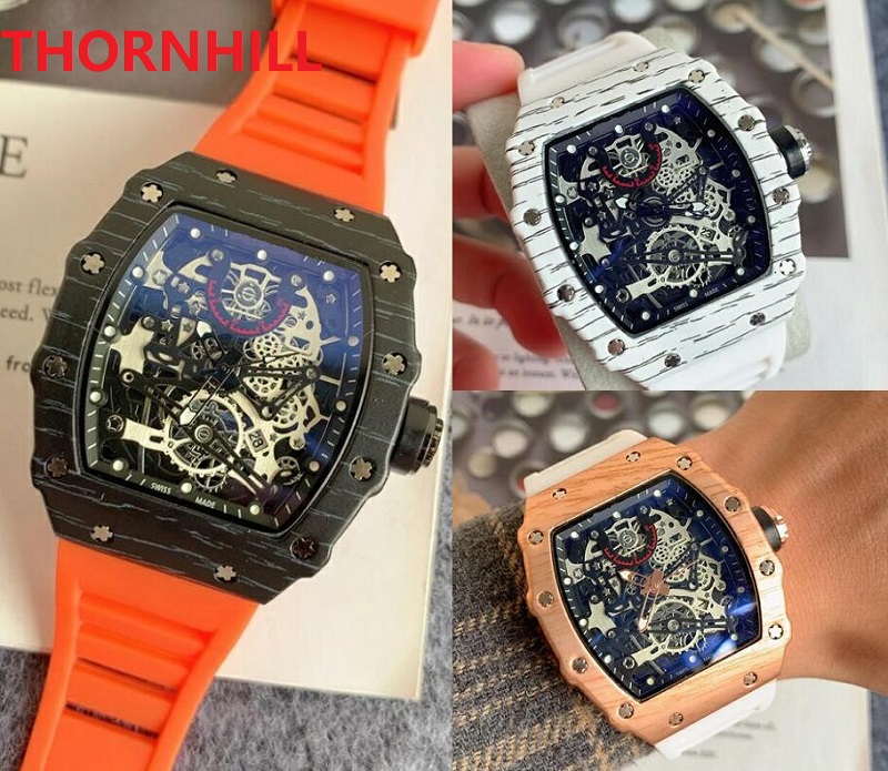 

montre de luxe factory Quality Quartz watches Sports Chronograph waterproof comfortable rubber strap original clasp Super luminous men watch, As pic