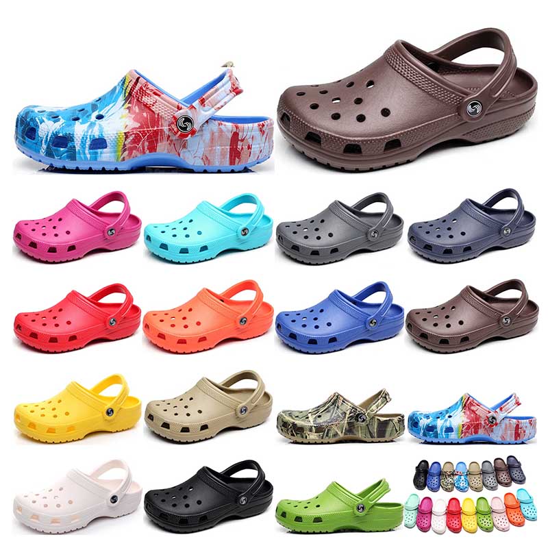 157 Sandales de mode hotsale Slip sur la plage décontractée Chaussures imperméables hommes classiques soins infirmiers sabots hôpital femmes pant