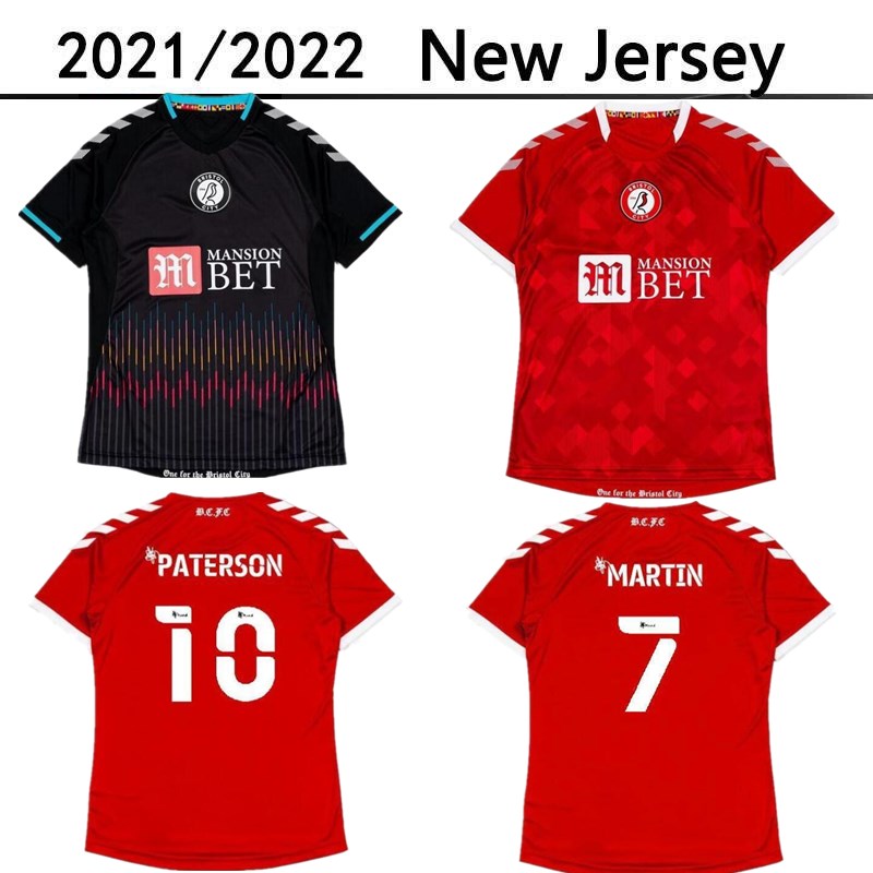

21 22 Bristol Weimann City Soccer Jerseys HOME away 2021 2022 Mawson Martin Diedhiou Paterson Wells Massengo Kalas Dasilva football shirts