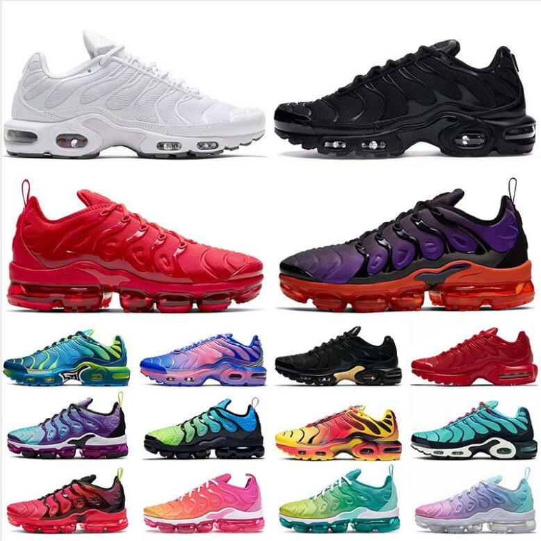 

Top Selling Plus Tn SE Ultra mens running shoes Triple White Black Red Lemon Lime Summer Sunset Game Royal women sports sneakers
