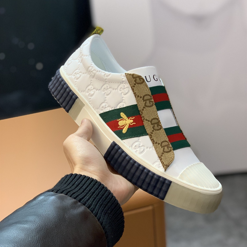 

European station casual shoes handmade luxury breathable flat bottom all-match sports net red explosive sneakers, Red;white