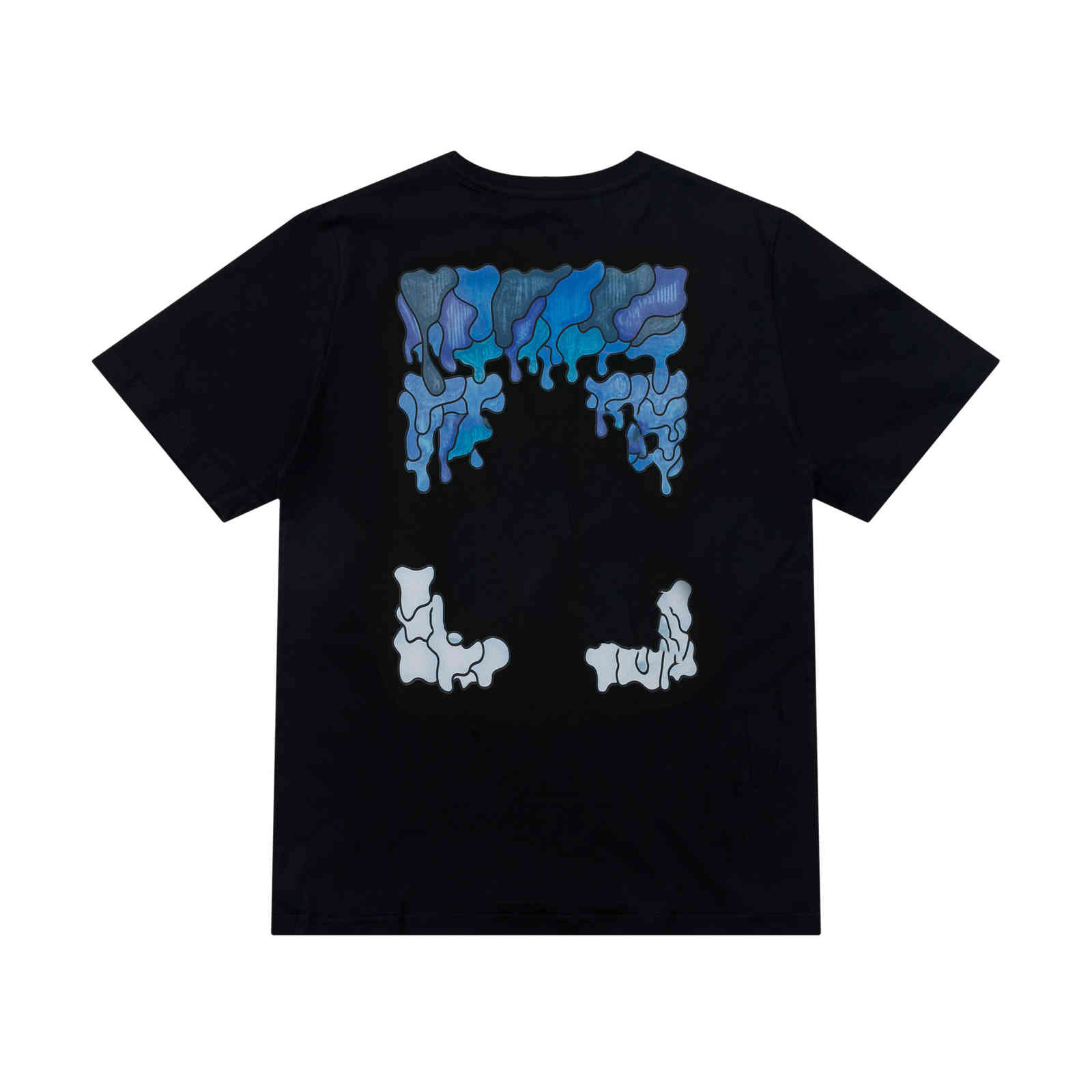 

Off t Shirt Designer Cross Fashion Dissolve Arrow Printing White black Short Sleeves Mens Top Tee T-shirt Casual Women x Summer Tops