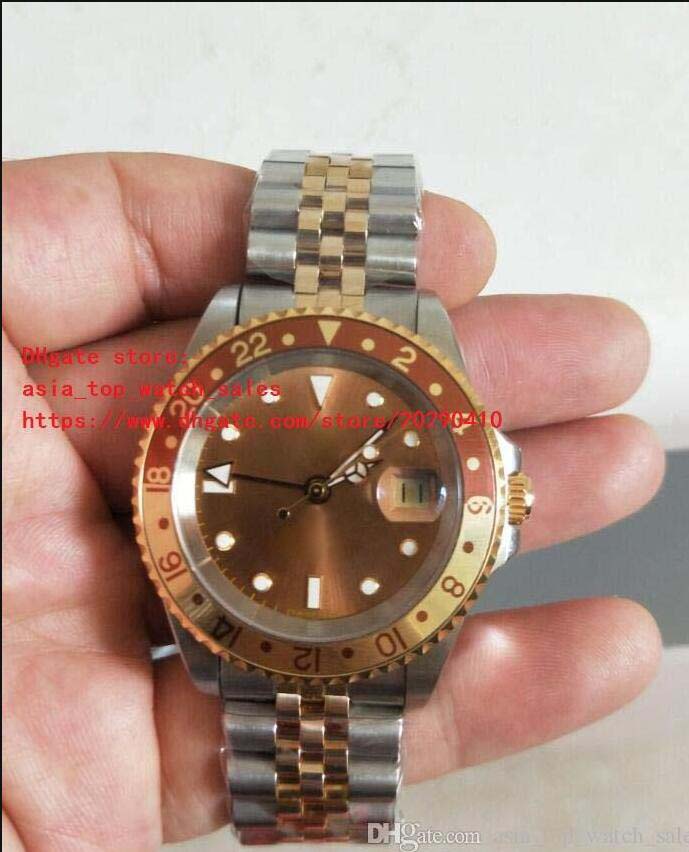 

High quality BP factory latest version Wristwatches Vintage 1675 40mm brown dial Asia 2813 Movement Automatic Fashion man wear watches