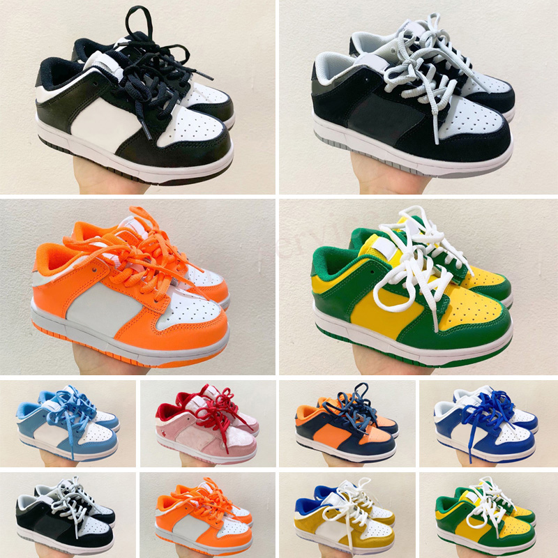 

Low SP Kids Running Shoes University Orange Infant Boys Girl Sneakers Marine Syracuse White Orange blaze Brazil Varsity Maize, Color 1